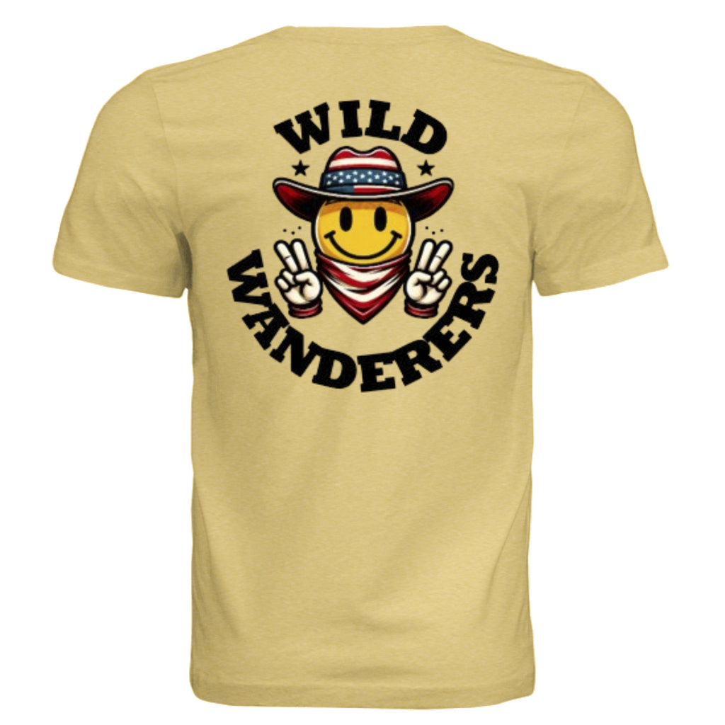 Mustard Triblend - BACK