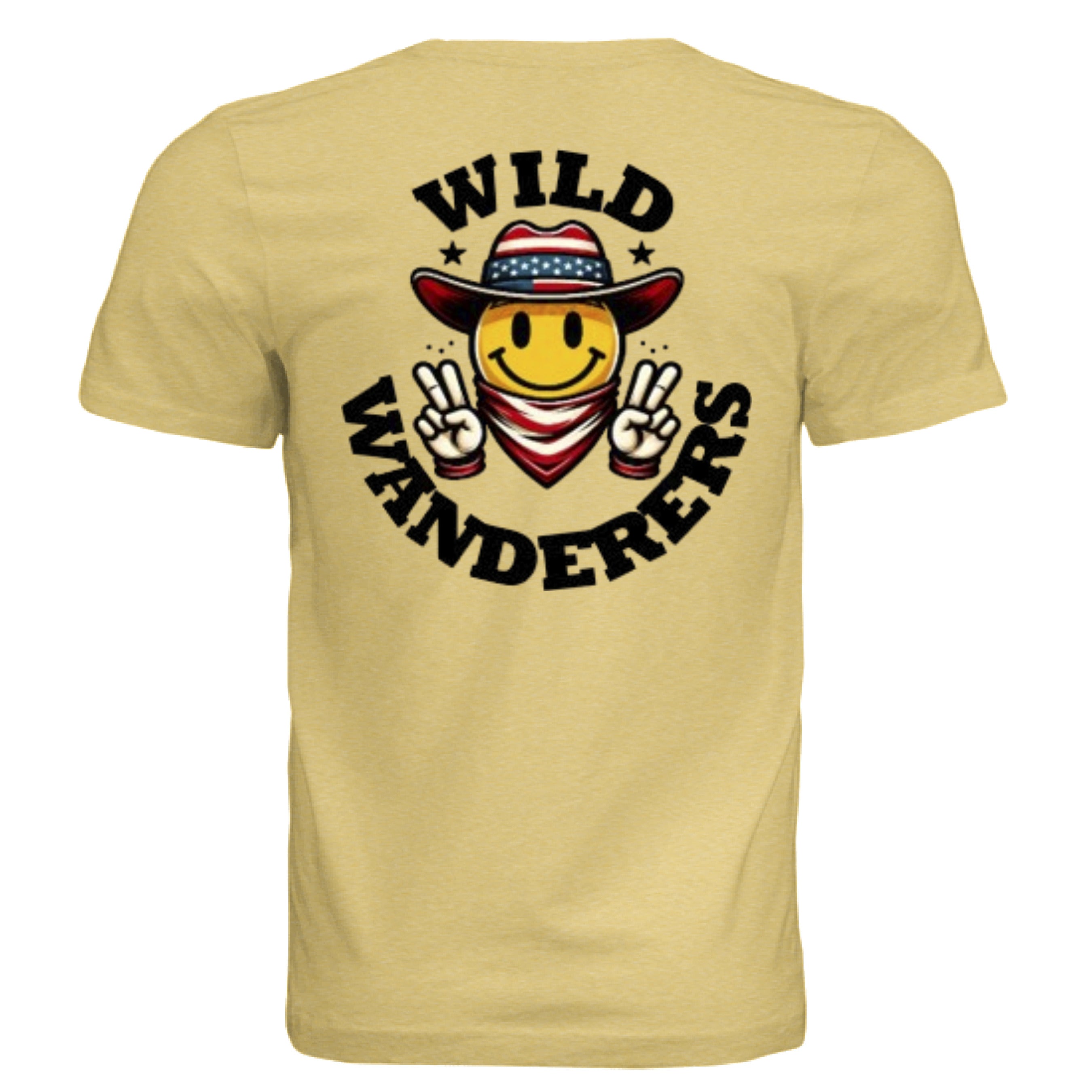 Mustard Triblend - BACK