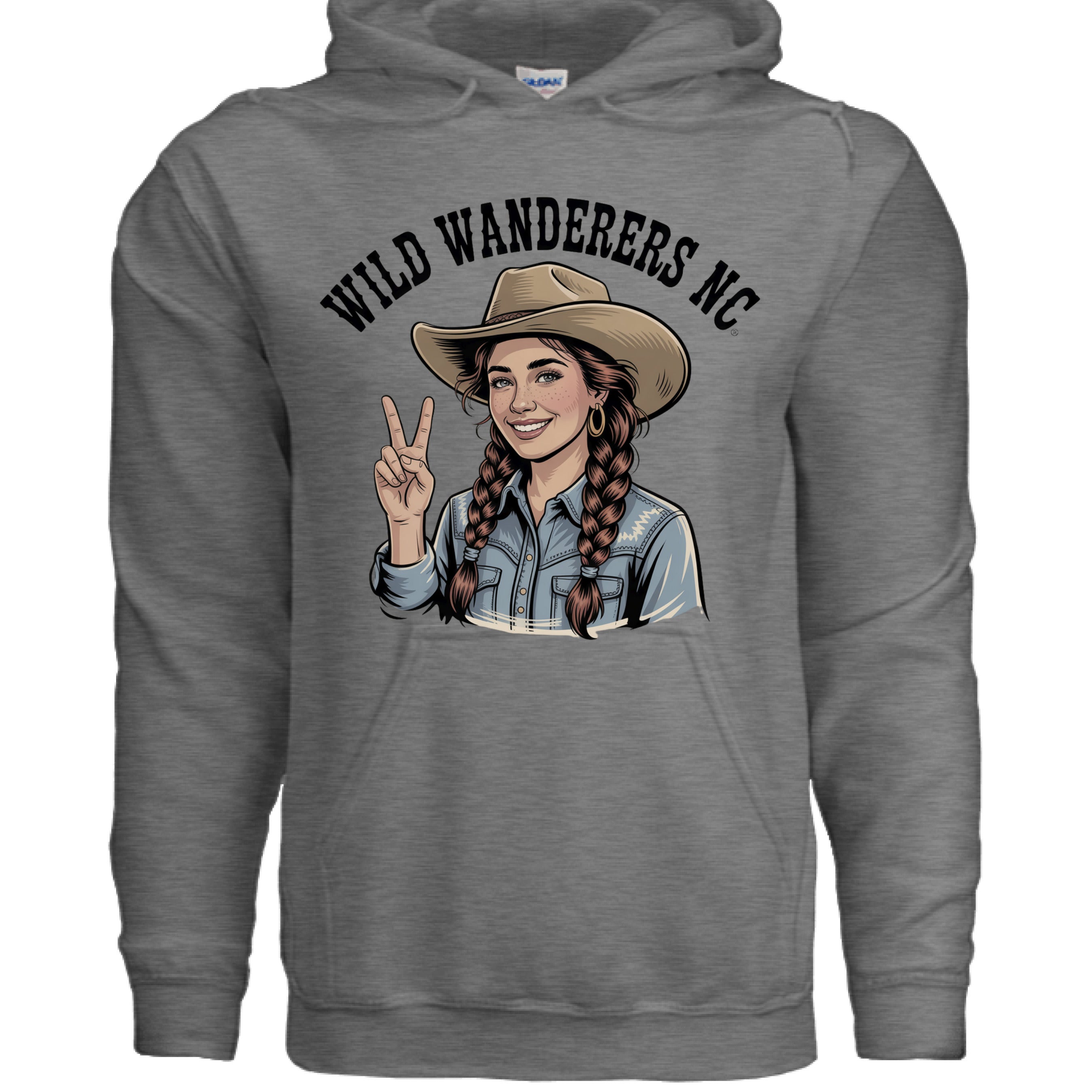 GRAPHITE HEATHER - FRONT