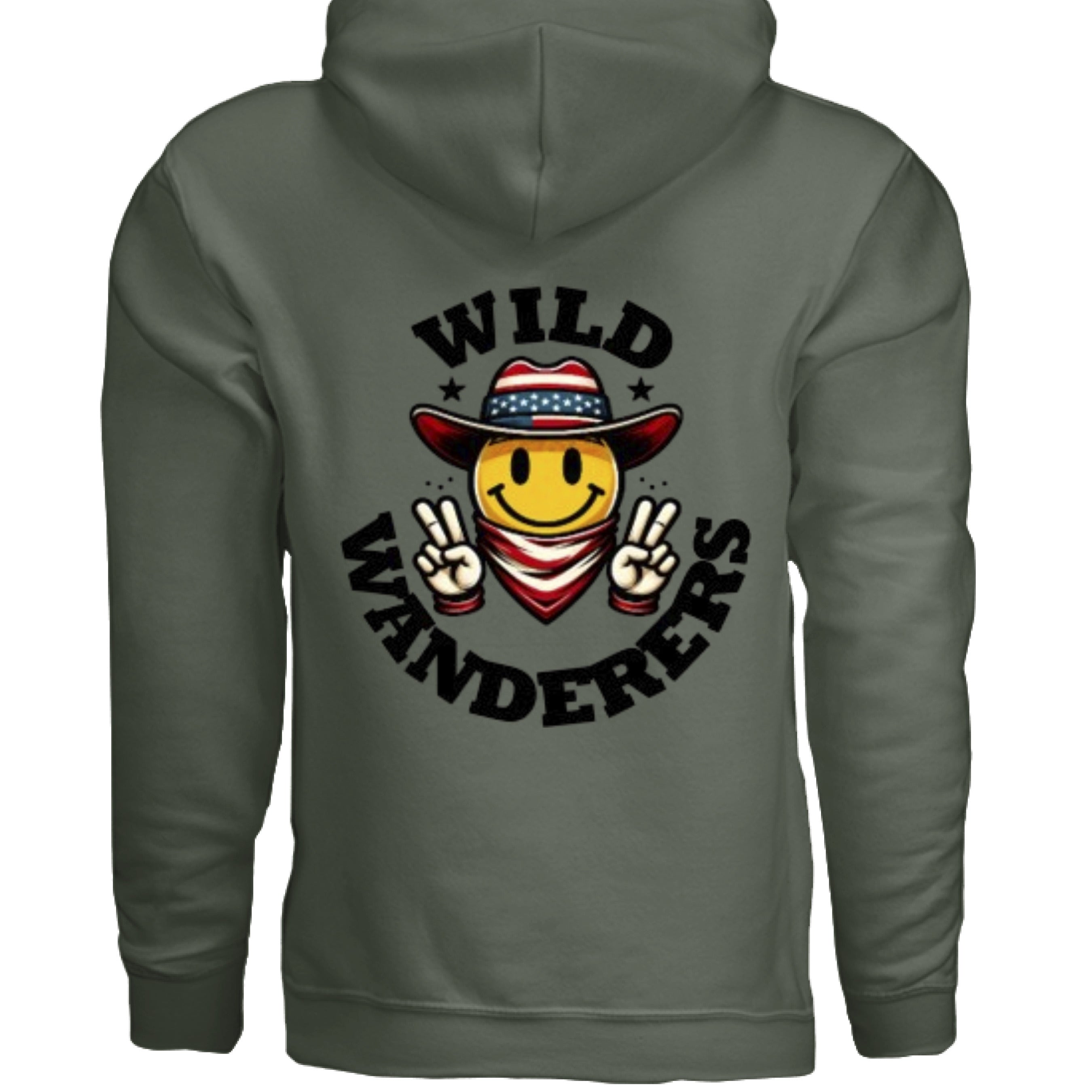 MILITARY GREEN - BACK