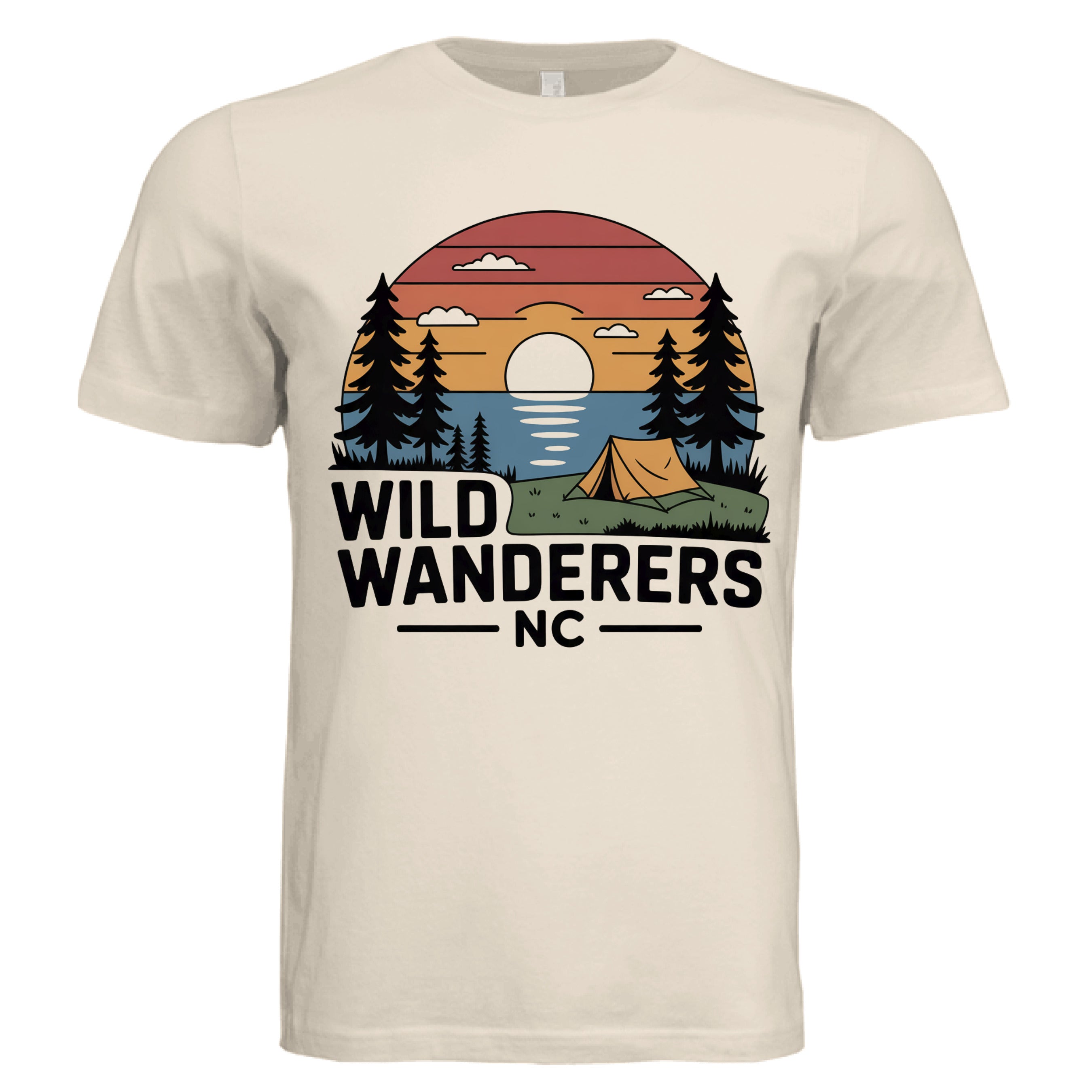 Solid Natural Triblend - FRONT