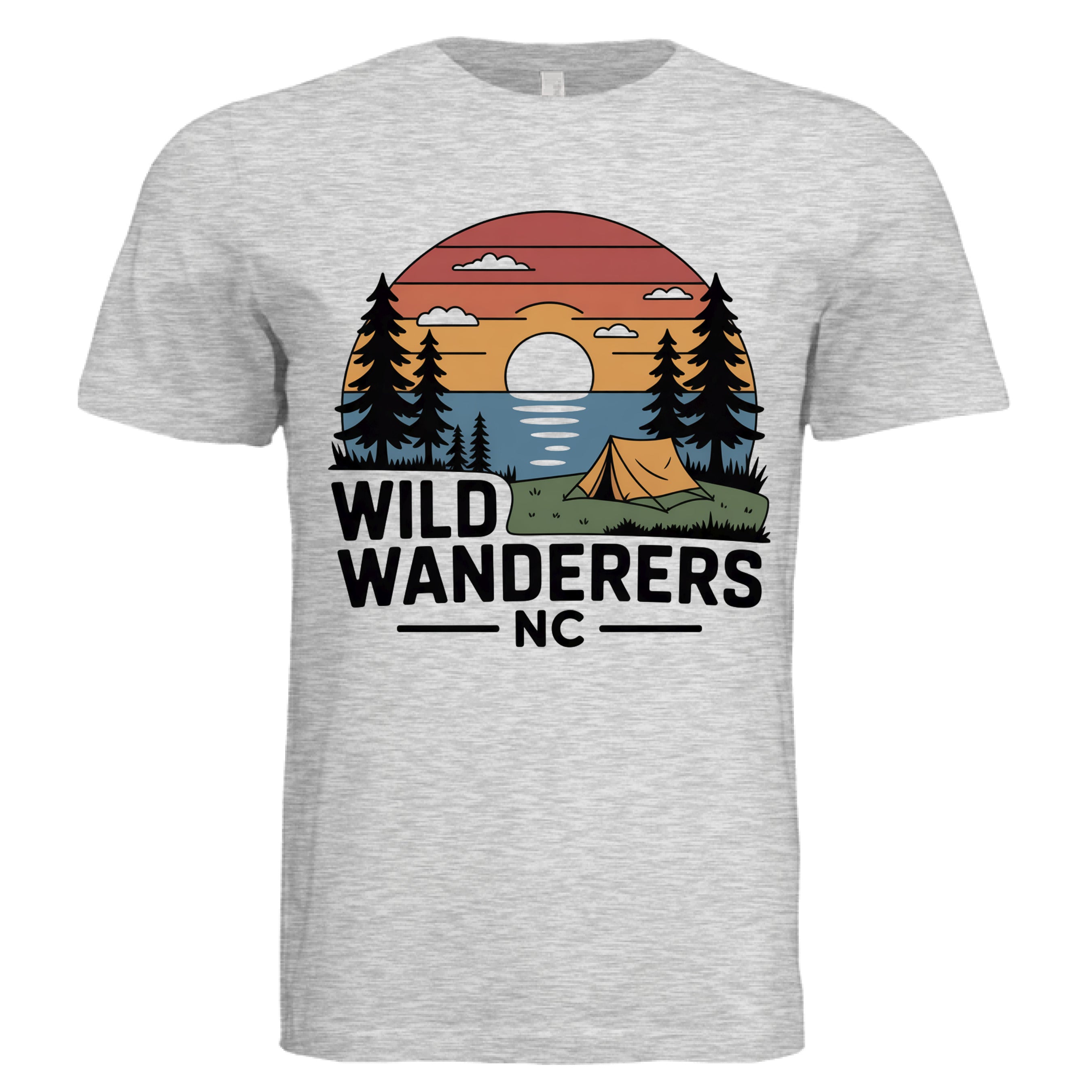 WHITE FLECK TRIBLD - FRONT